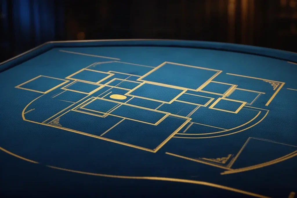 Ảnh minh hoạ mặt bàn baccarat cho mục luật chơi casino SHBET