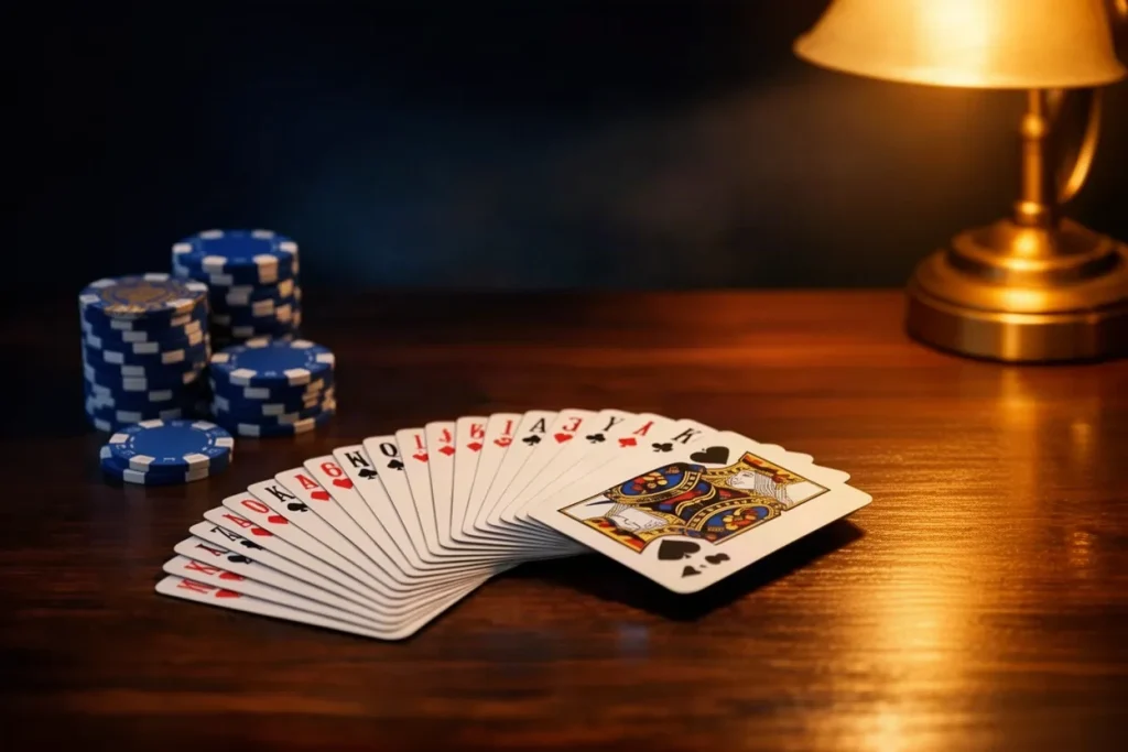Ảnh minh hoạ bộ bài xoè quạt cho mục tổng quan game bài SHBET